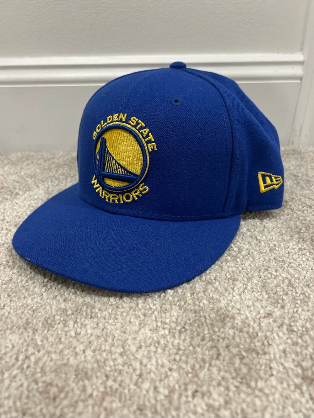 New Era Golden State Warriors Blue & Gold Snapback